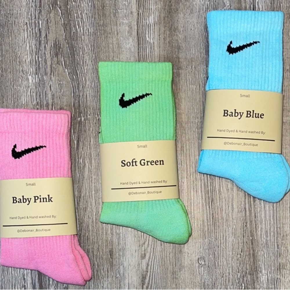 Tie Dye Nike Socks - Picture 5 of 7